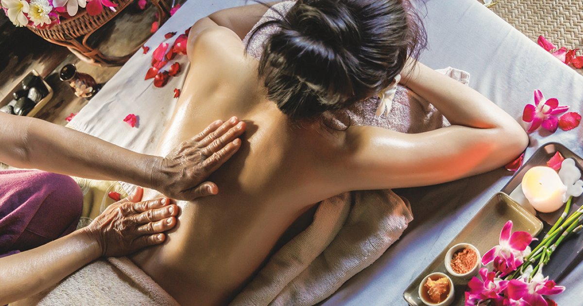 A balinéz masszázs élménye